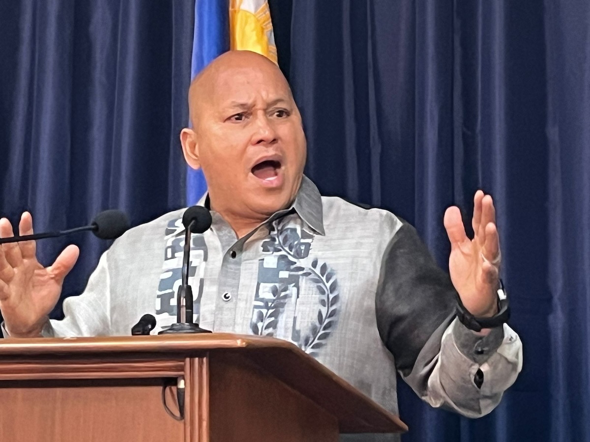 PHOTO: Ronald dela Rosa FOR STORY: Paghingi ng asylum ni Rodrigo Duterte sa China ‘fake news’ – Bato